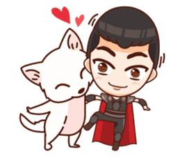 Mr.Life 2 : make a good living as a team sticker #12090834