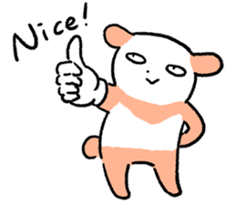 Panda O sticker #12091764