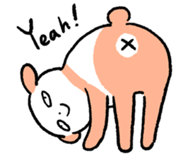 Panda O sticker #12091767