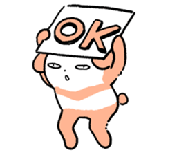 Panda O sticker #12091774