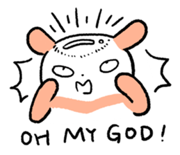 Panda O sticker #12091779