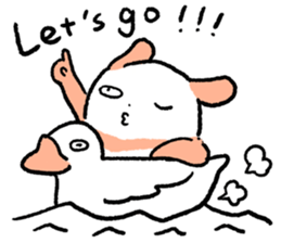 Panda O sticker #12091787