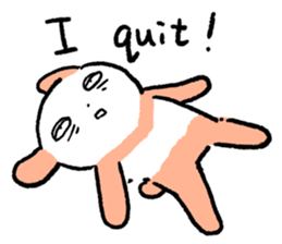 Panda O sticker #12091788