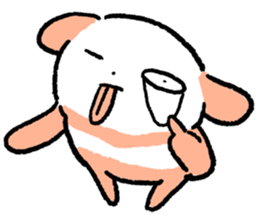 Panda O sticker #12091797