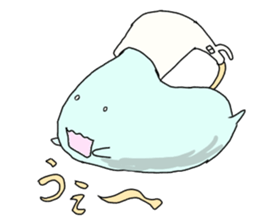 shikoku rabbit 2 sticker #12092248