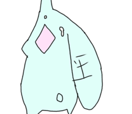 shikoku rabbit 2 sticker #12092252