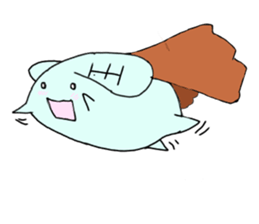 shikoku rabbit 2 sticker #12092260