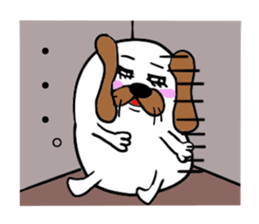 SAYAKA THE DOG sticker #12092969