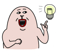 Philtrum Man 4.0 sticker #12093076