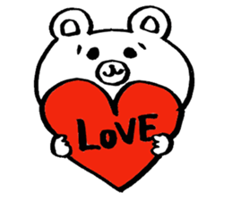 Bear came to society 2 sticker #12093280