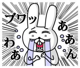 A little bit annoying rabbit ver.2 sticker #12093800