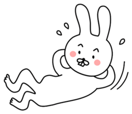 A little bit annoying rabbit ver.2 sticker #12093804