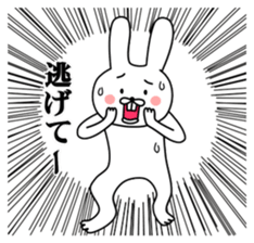 A little bit annoying rabbit ver.2 sticker #12093810