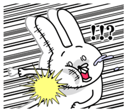 A little bit annoying rabbit ver.2 sticker #12093812