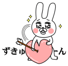 A little bit annoying rabbit ver.2 sticker #12093815