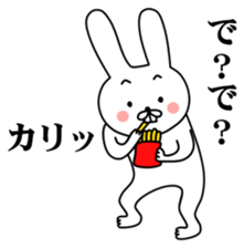 A little bit annoying rabbit ver.2 sticker #12093816