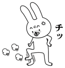 A little bit annoying rabbit ver.2 sticker #12093827