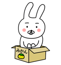 A little bit annoying rabbit ver.2 sticker #12093834