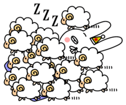 A little bit annoying rabbit ver.2 sticker #12093837