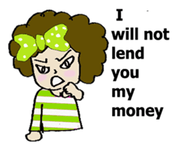 Where is my money V. English sticker #12093948