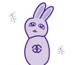 P rabbit not daily sticker #12094173