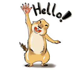 Erie prairie dog sticker #12094758