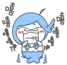 Pisces-Fish president sticker #12095144