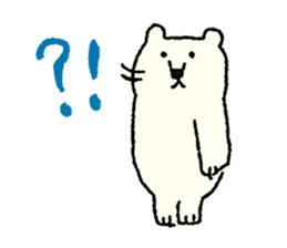 The bear, KUMAO sticker #12095196