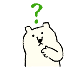 The bear, KUMAO sticker #12095197