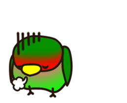 Lovebird [Ver4](move) sticker #12095481