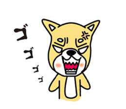 Three good friend dogs sticker #12095615
