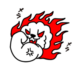 Three good friend dogs sticker #12095622