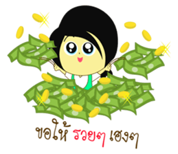 LOVELY LUCKY GIRL V.2 sticker #12095716