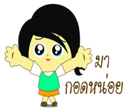 LOVELY LUCKY GIRL V.2 sticker #12095725