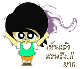 LOVELY LUCKY GIRL V.2 sticker #12095728