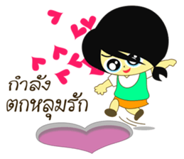 LOVELY LUCKY GIRL V.2 sticker #12095732