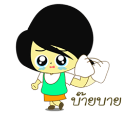 LOVELY LUCKY GIRL V.2 sticker #12095735