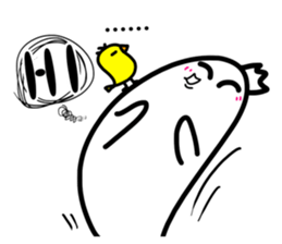 Little Black and Little White sticker #12095758