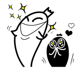 Little Black and Little White sticker #12095761