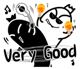 Little Black and Little White sticker #12095762