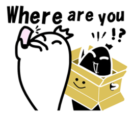 Little Black and Little White sticker #12095763