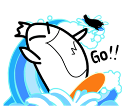 Little Black and Little White sticker #12095767