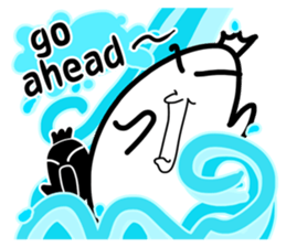 Little Black and Little White sticker #12095768