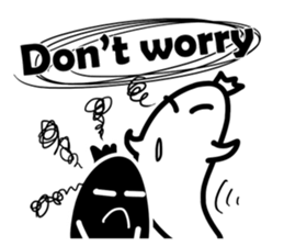 Little Black and Little White sticker #12095772