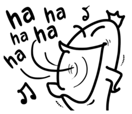 Little Black and Little White sticker #12095781