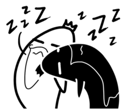 Little Black and Little White sticker #12095783