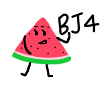 Take it easy Mr. Watermelon! sticker #12096149