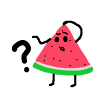 Take it easy Mr. Watermelon! sticker #12096152