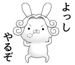 The Count RABBIT 6 sticker #12096246