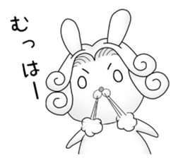 The Count RABBIT 6 sticker #12096250